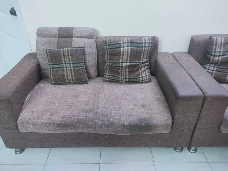 2+2 sofa, Jute Fabric 4