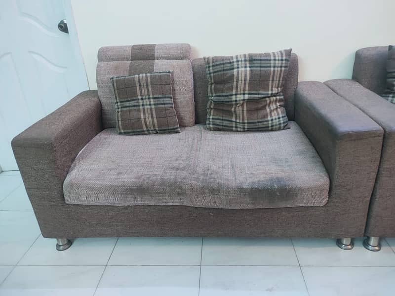 2+2 sofa, Jute Fabric 5