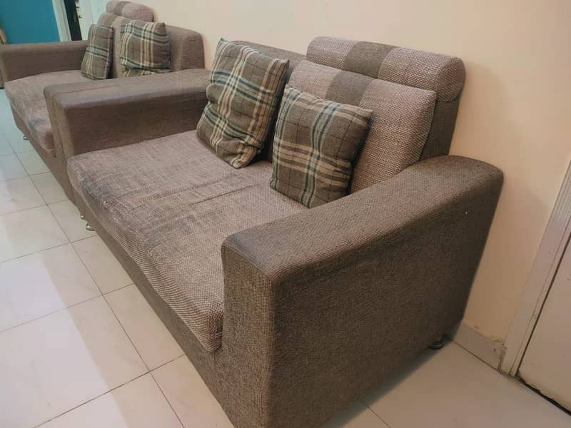 2+2 sofa, Jute Fabric 9