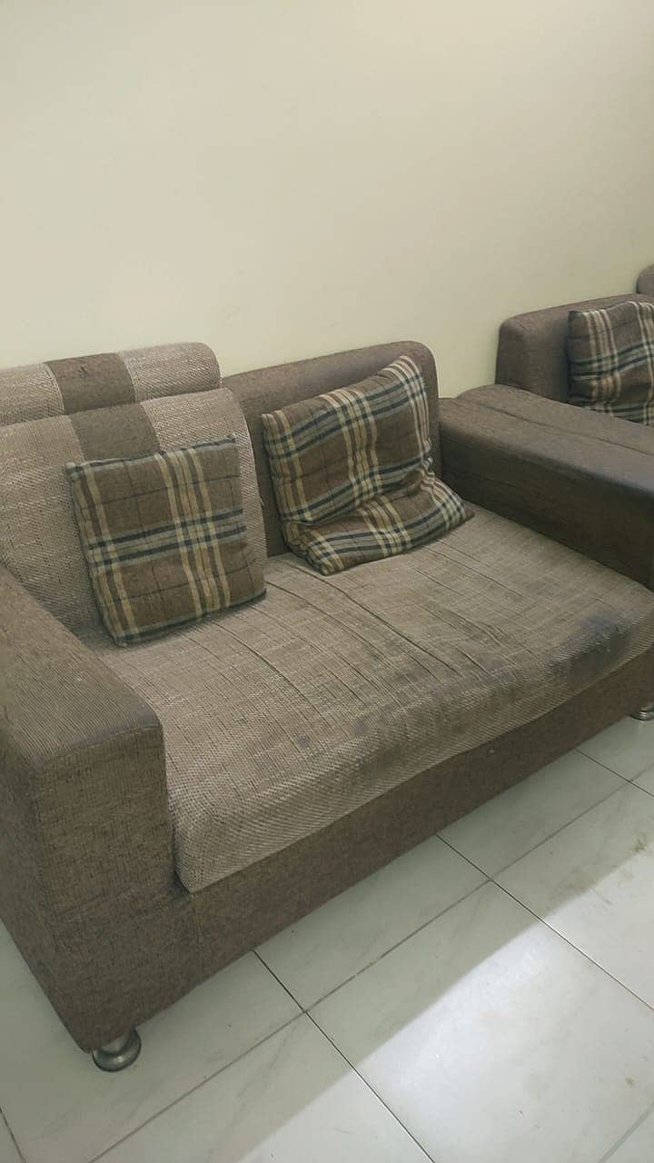 2+2 sofa, Jute Fabric 12