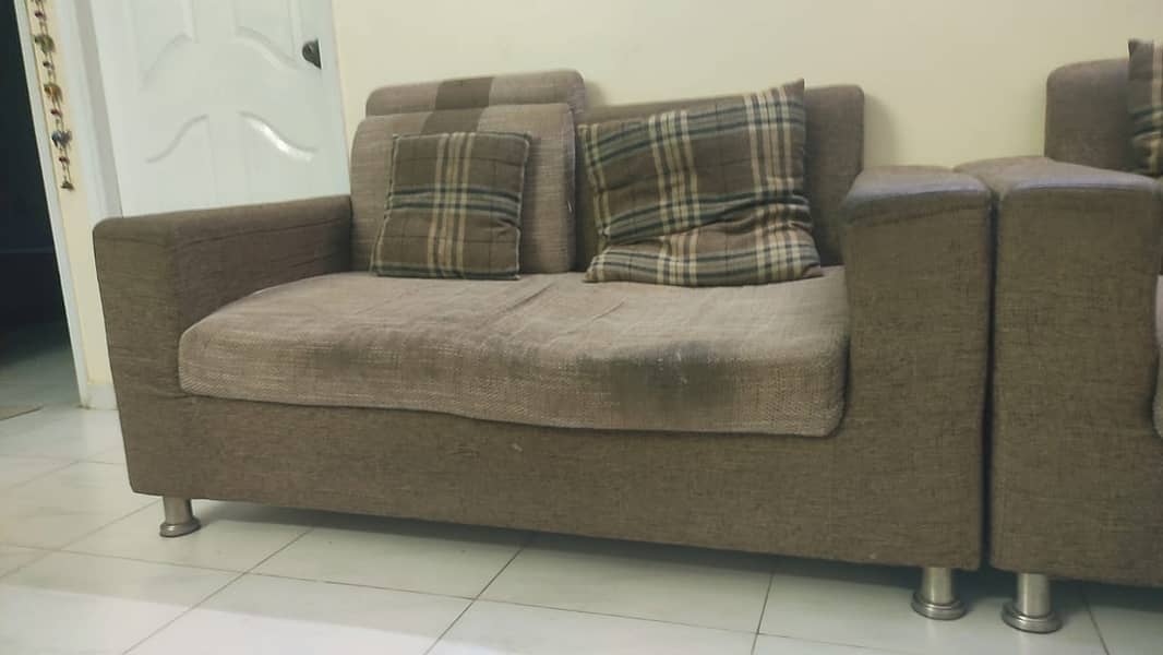 2+2 sofa, Jute Fabric 13