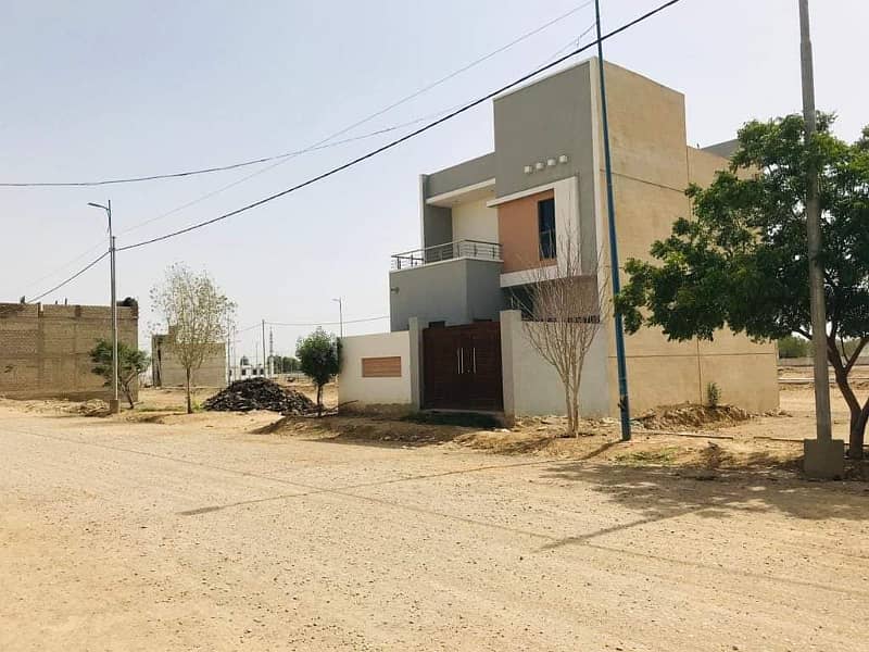 Malir Town Residency phase 1 80 sq yards plot for sale 2