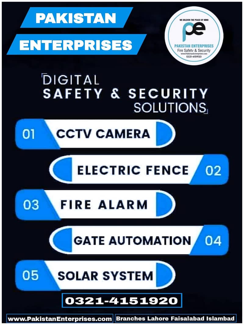 Electric Fencing System Providing All PAKISTAN. PAKISTAN ENTERPRISES 2