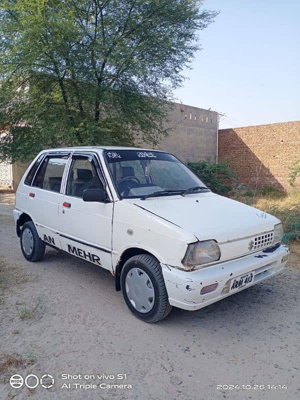 Suzuki Mehran VX 2008 Urgent sale 03420987931 1