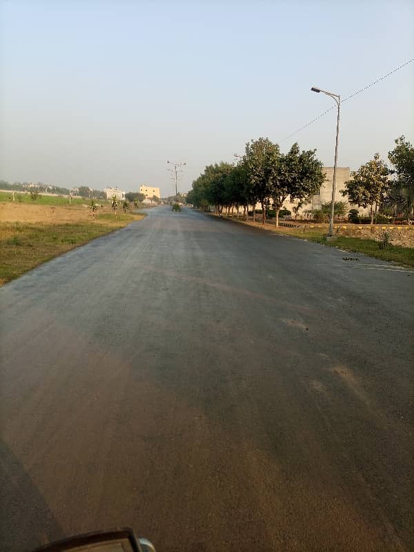 10 Marla Plot Is Available For Sale In Sahafi Colony Canal Road Near Harbanspura Interchange Lahore 2