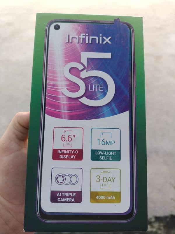 Infinix s5 lite mobile box 6