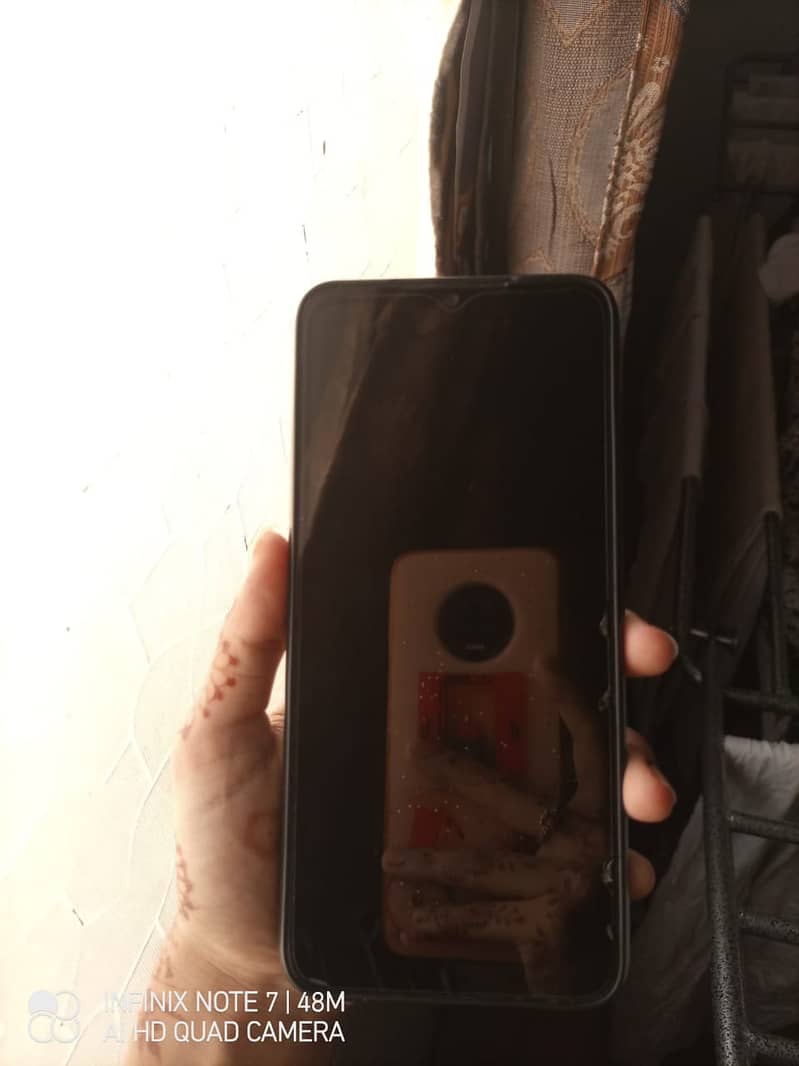 Infinix S6. works smoothly 9/10, battery condition 9/10,used for 1yr 1