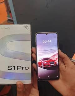 vivo s1pro 8/128 complete box urgent sale connect  wtp no 0327=2632742