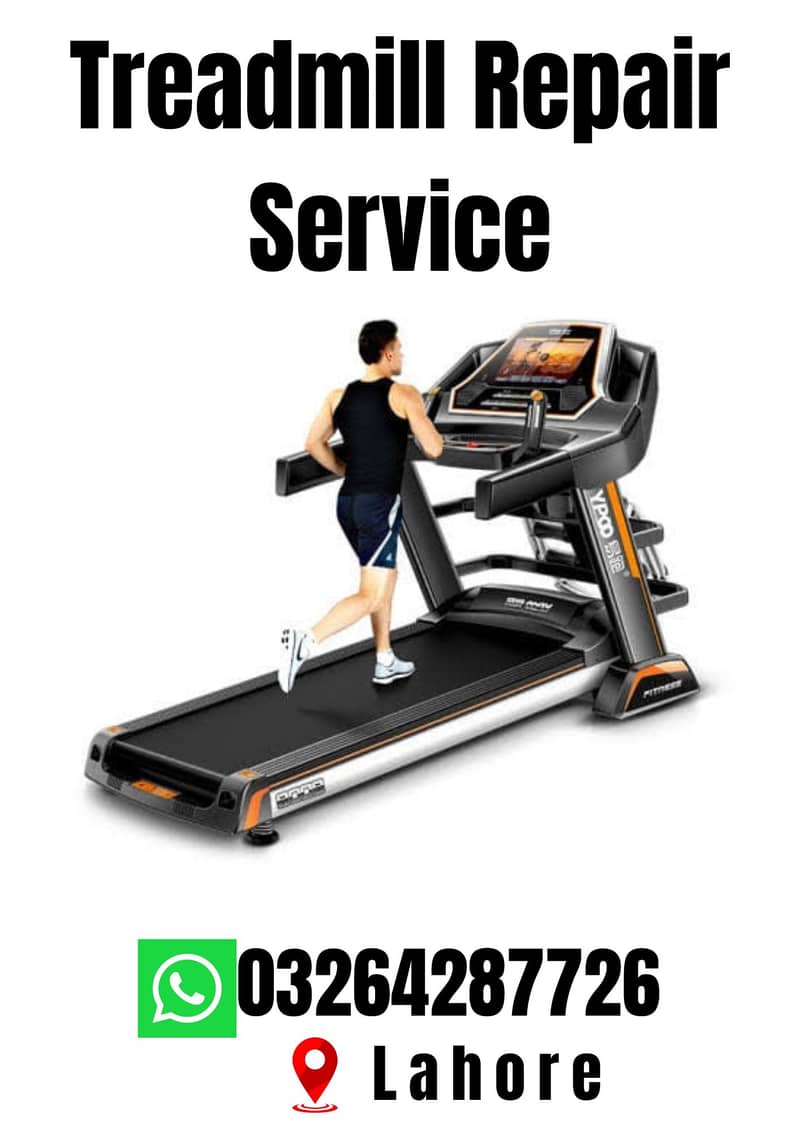 Treadmill Repair Services (one month repair warranty)  {03264287726} 0