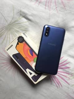 Samsung A01 2GB Mobile with BOX 4G |No oppo vivo infinix huawei iphone 0