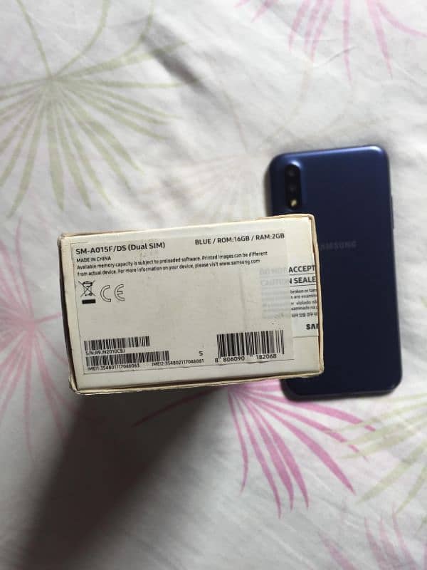 Samsung A01 2GB Mobile with BOX 4G |No oppo vivo infinix huawei iphone 11