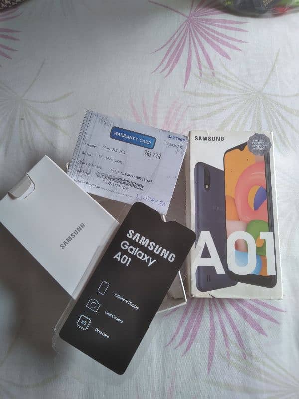 Samsung A01 2GB Mobile with BOX 4G |No oppo vivo infinix huawei iphone 16