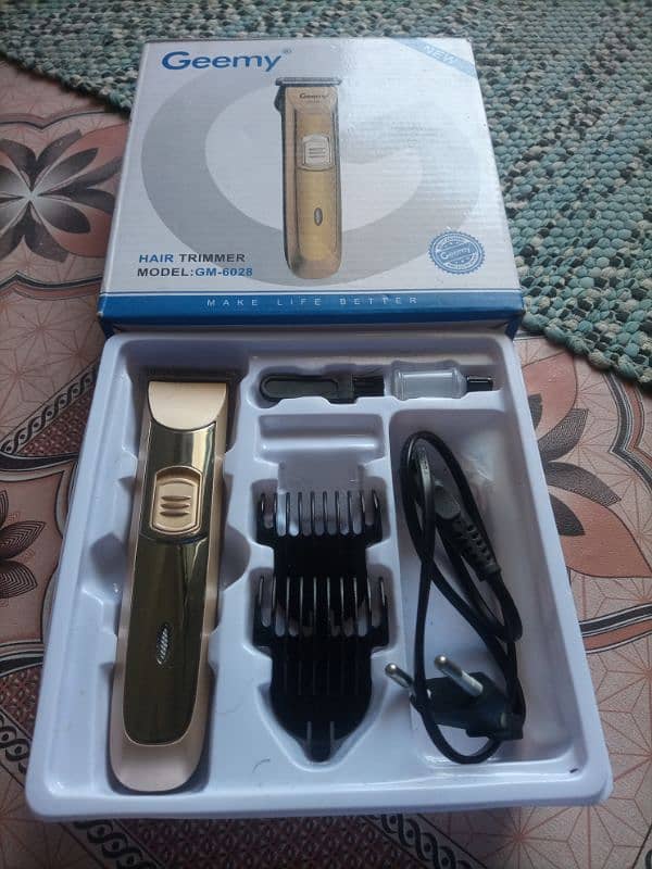 Winter sale Geemy hair trimmer 0