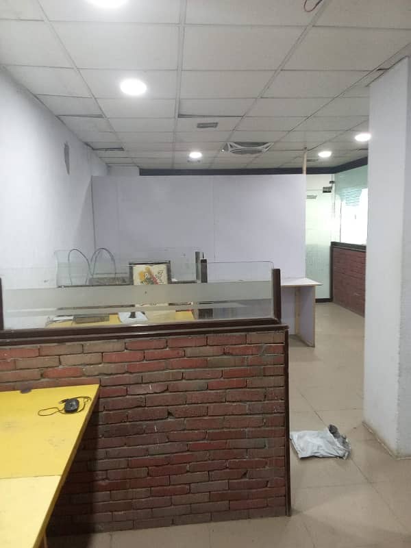 Ground floor office for rent 1800sqft in shahar e Faisal 2