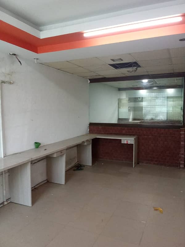 Ground floor office for rent 1800sqft in shahar e Faisal 4