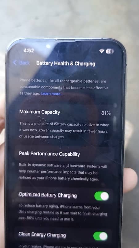 IPhone 13 Pro 128Gb 81% Battery non pta jv 7