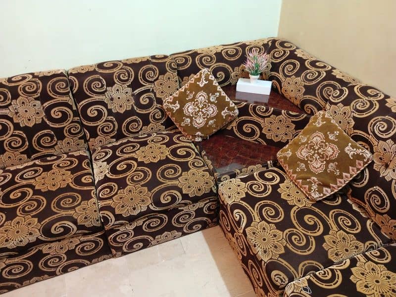 9 seater L shaped sofa set 1