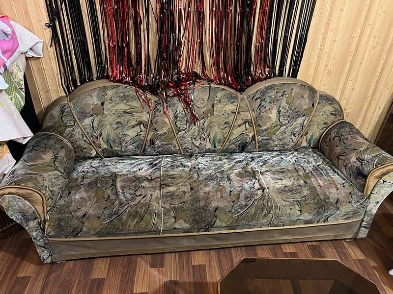 3,2,1 sofa used like new 2