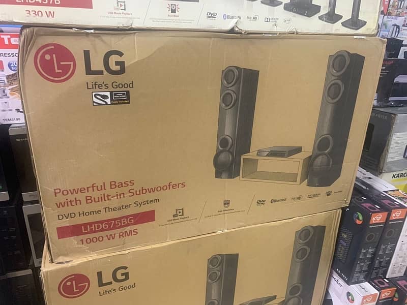 LG hometheater system LHD675BG 1