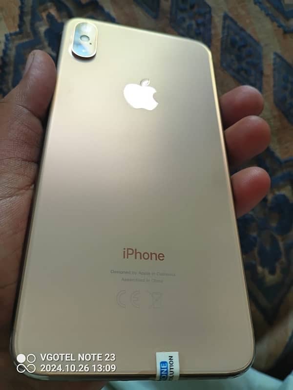 Iphone xs max Rose Gold 256GB Non Approved Factory Unlock 6