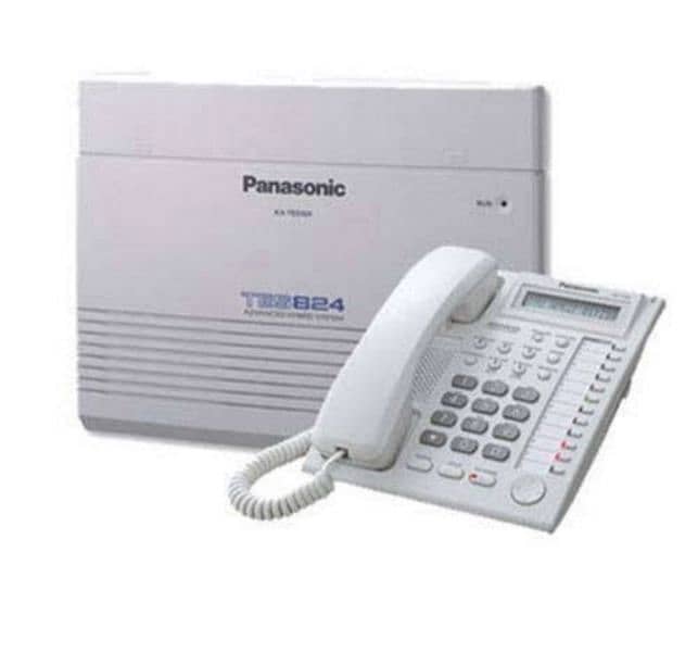 PABX PANASONIC 4 16 TELEPHONE EXCHANGE PTCL  INTERCOM PROGRAM CONTROL 0