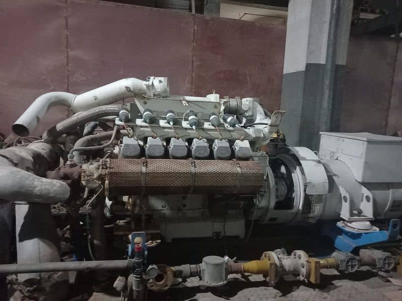 400kva 320kw MAN E2842E LE302 Gas Generator set 0