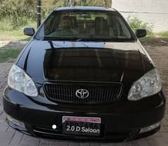 Toyota Corolla 2.0 D  2007 Model