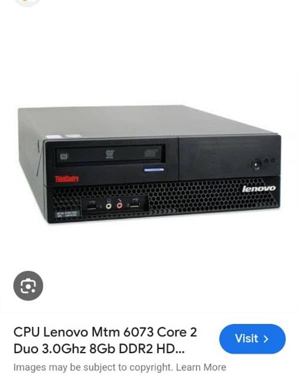 Lenovo Intel core 2 CPU 1