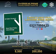 5 Marla Plot Files For Sale In The Oasis Block On Easy Installment 0