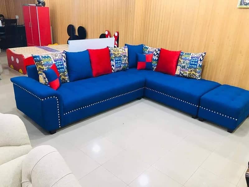 Sofa Set/Six Seater Sofa/Molty Foam Seat/L-Shaped Sofa/Corner Sofa 4