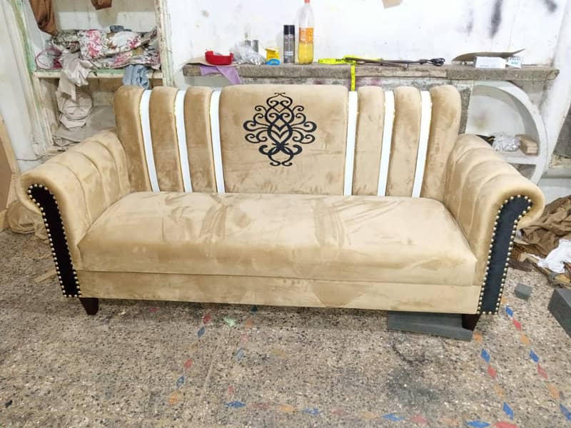 Sofa Set/Six Seater Sofa/Molty Foam Seat/L-Shaped Sofa/Corner Sofa 7