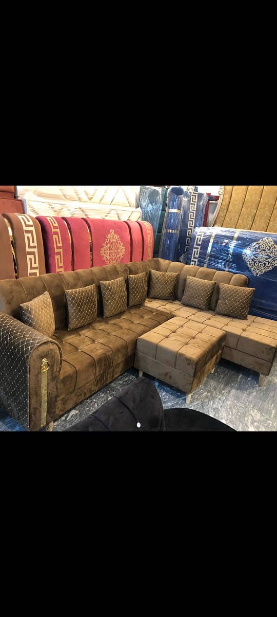 Sofa Set/Six Seater Sofa/Molty Foam Seat/L-Shaped Sofa/Corner Sofa 17