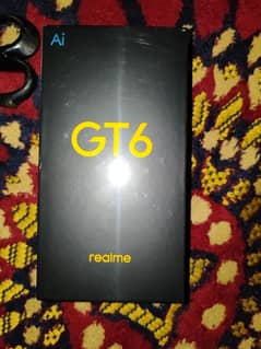 Realme GT 6 box pack Silver Colour