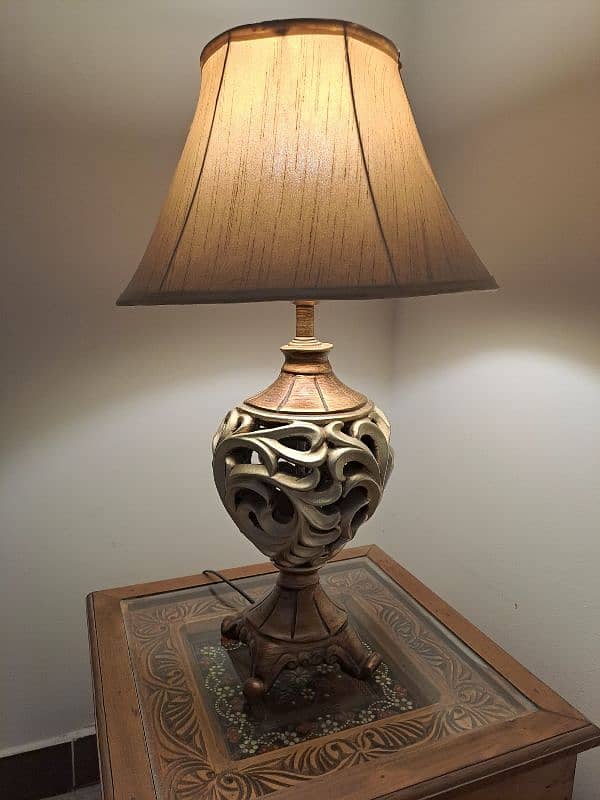 table lamps in good condition 2