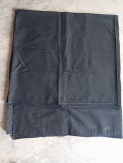 Black colour shawl(fabric cotton) new condition