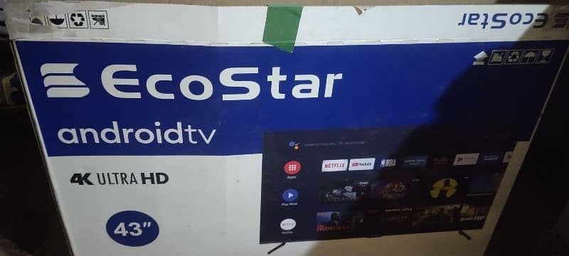 Ecostar 4K ultra HD Android TV 2