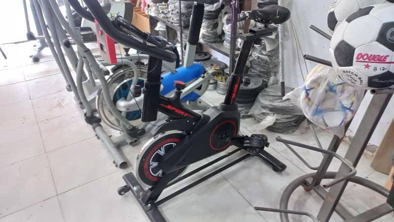 Elliptical cycle exercise cycling machine cross trainer magnetic bike 5