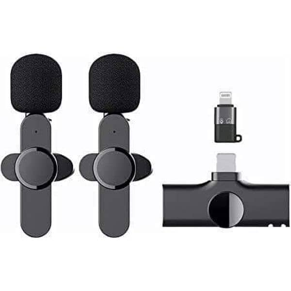 High quality K9 Wireless Microphone with Double Connecters 2