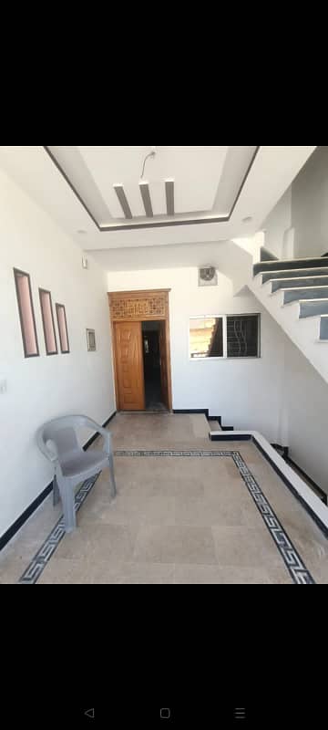 Ghori town pH 4b first floor water electrity Available 2