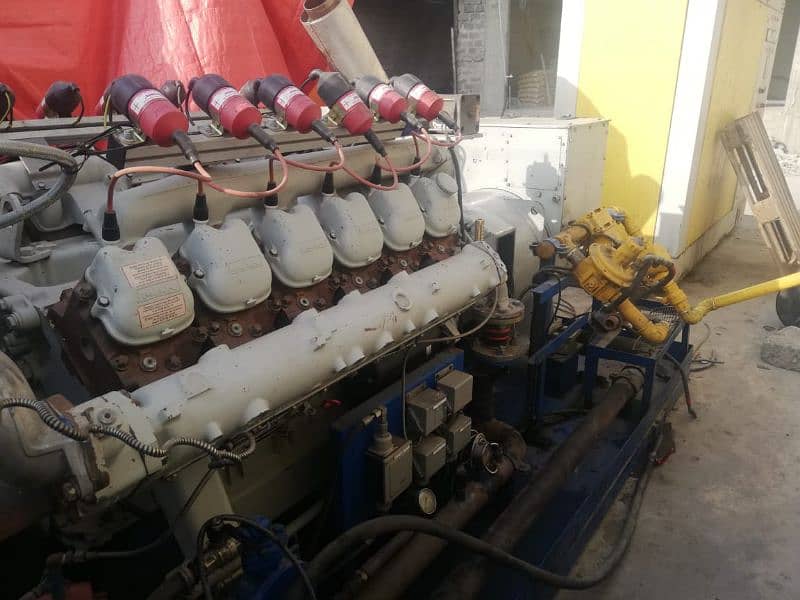 250kva to 270kva MAN E2842E Gas Generator Set 0