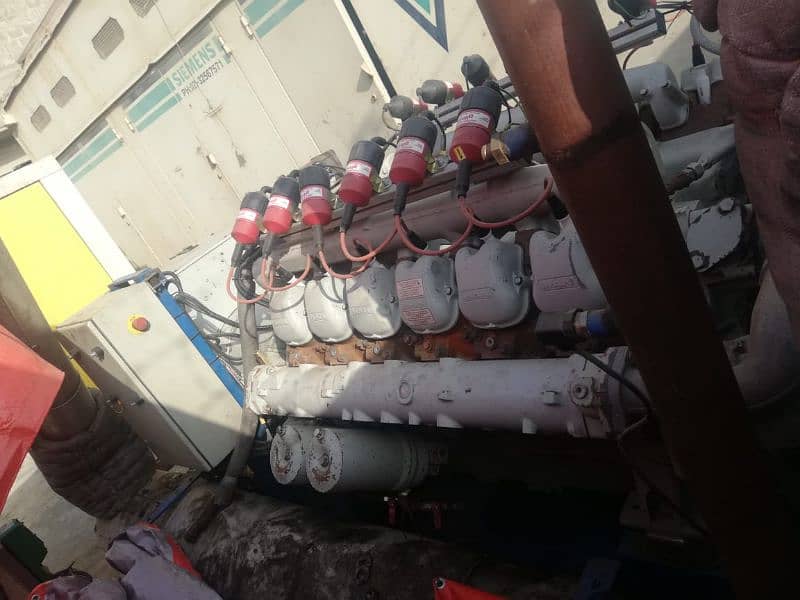 250kva to 270kva MAN E2842E Gas Generator Set 1