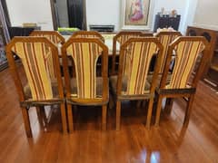 Classic Wooden Dining Chairs (Set of 8)