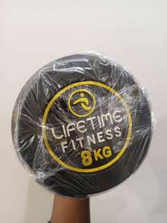 life time fitness 8 kg dumbles