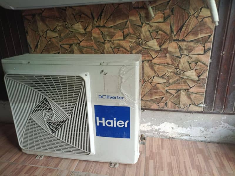 HAIER 1.5 TON FULL DC INVERTER HEAT AND COOL HOME USED DC INVERTER 1