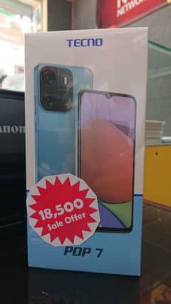 TECNO POP7 64GB 4GB BOX PACK