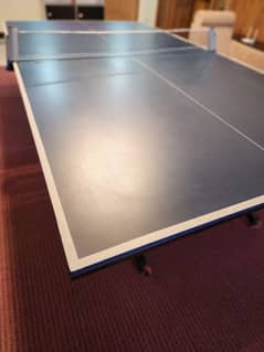 Black Table Tennis with rackets