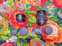 Canon Ef-S 18-55mm Is STM and Ef 50mm 1.8 ii lens for sale in Sargodha 0