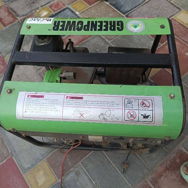 Green power Generator 1.5kva Home used only Engine 100%ok body 10/8 2