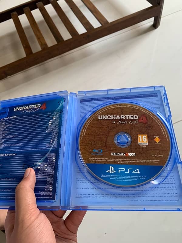 ps4 games in very good condition nfs heat or unchated 4 1