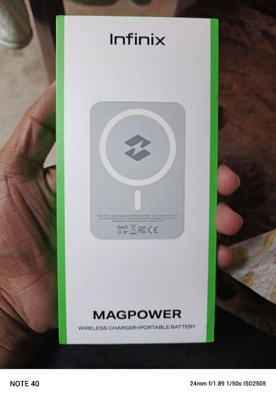 infinix wireless magsafe power bank 0